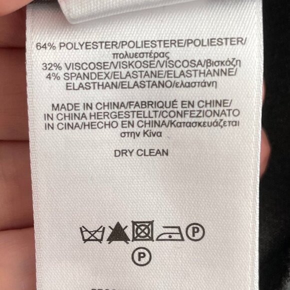 Brooks Brothers Caroline Fit Poly Viscose Blend Trousers Charcoal Grey Sz 6 - Picture 11 of 12